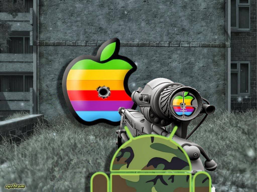 Android-sooting-Apple-with-Sniper