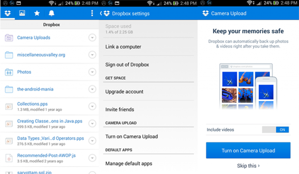 dropbox-for-android