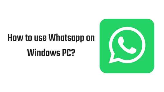 free download whatsapp in pc